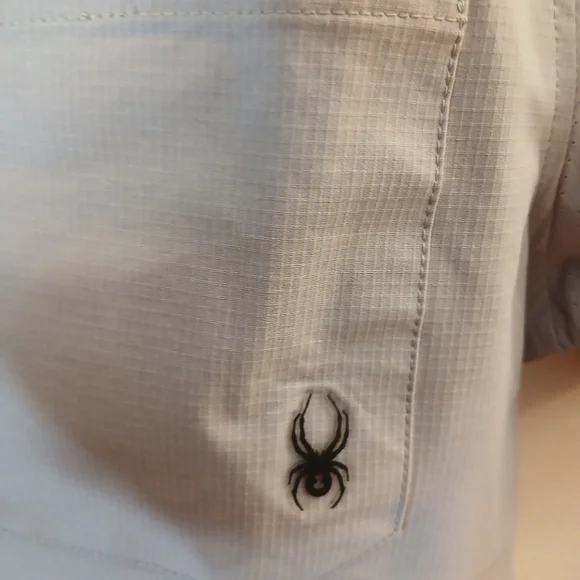 Spyder Men’s Short Sleeve Button-Up Shirt – Size Small - Picture 12 of 13